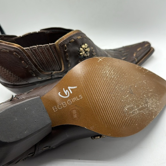 BCB Girls Western Boho Booties - Picture 9 of 9